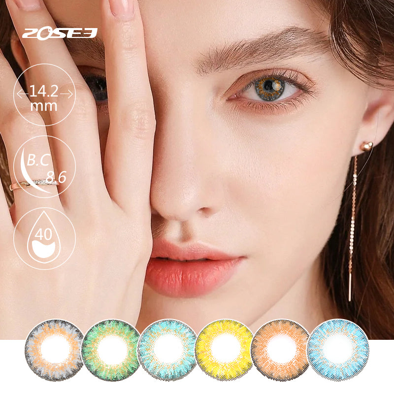 Colored contact lenses